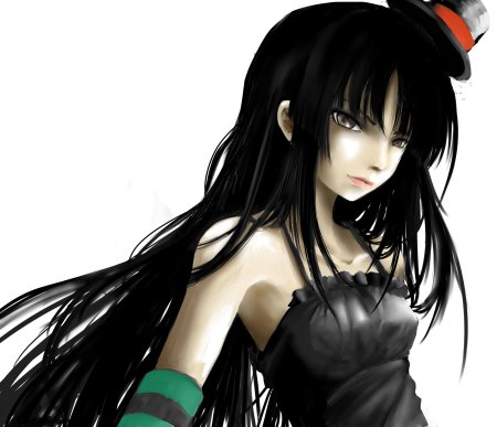 Аниме с черными волосами