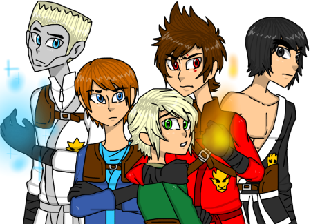 Ниндзяго Ллойд и Кай человек