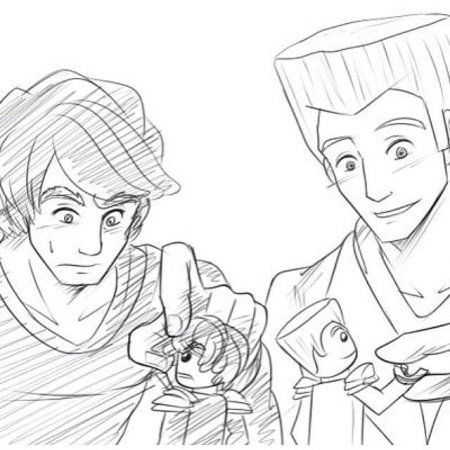 Ниндзяго Коул и Зейн арт