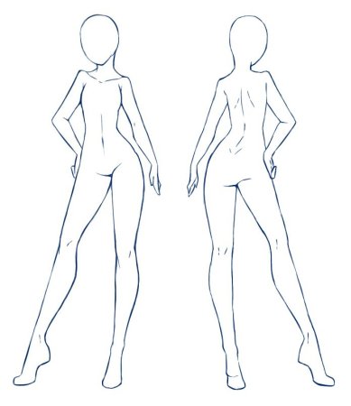 Манекен для рисования человека