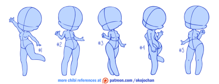 Чиби мальчик референс