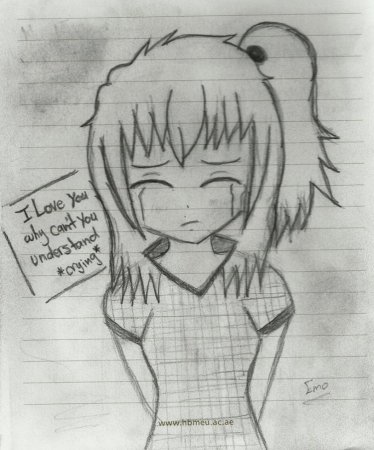 Аниме рисунки для срисовки карандашом