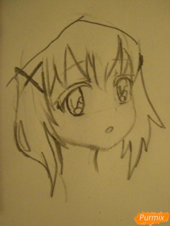 Рисунки для срисовки аниме