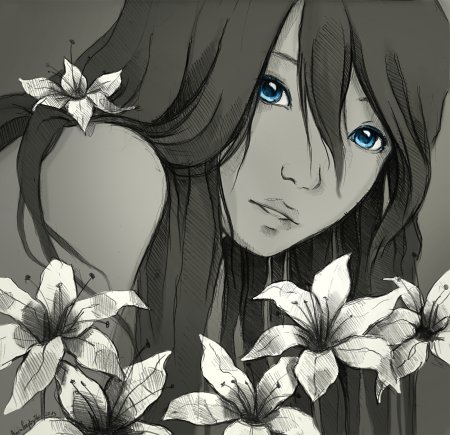 Аниме лилии