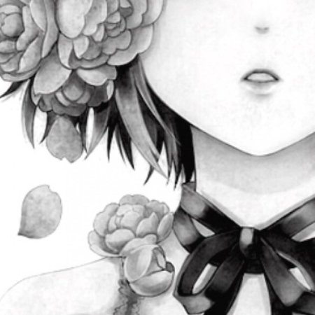 Арты девушек черно белые