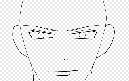 Голова и глаза аниме парня