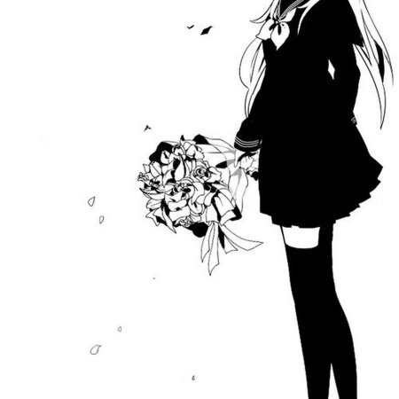 Черно белые арты