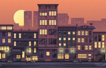 Многоэтажка арт