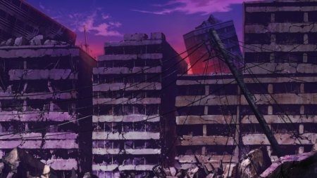 Многоэтажный дом фон аниме для гачи