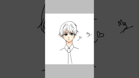 Аниме рисунки в ибисе