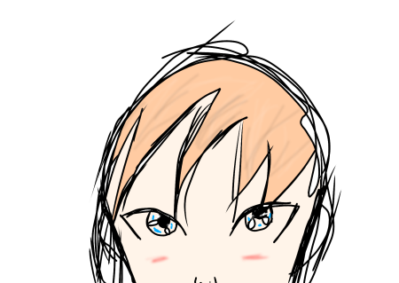 Рисунки в паинте аниме