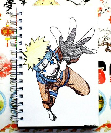 Скетчбук аниме Наруто