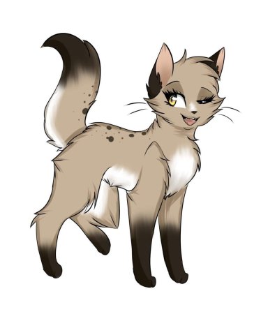 Коты Воители чёрнолапка