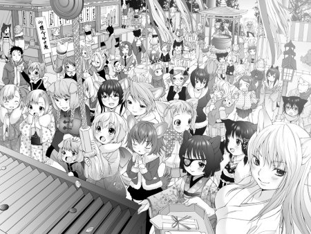 Манга плакат