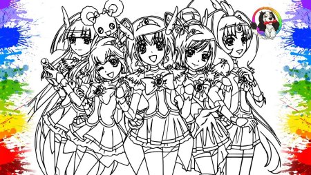 Раскраски аниме