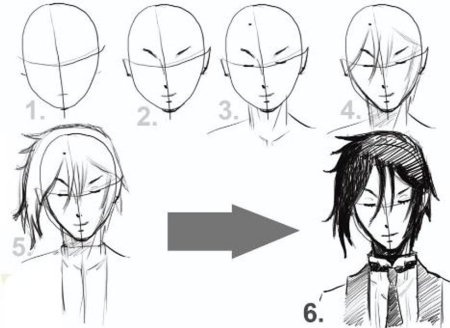 Яой рисунки легкие