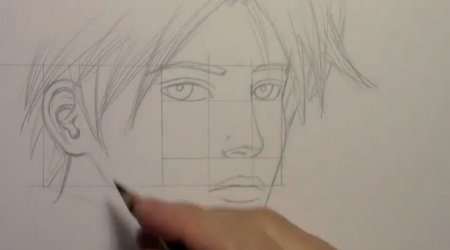 Мужские прически аниме референс