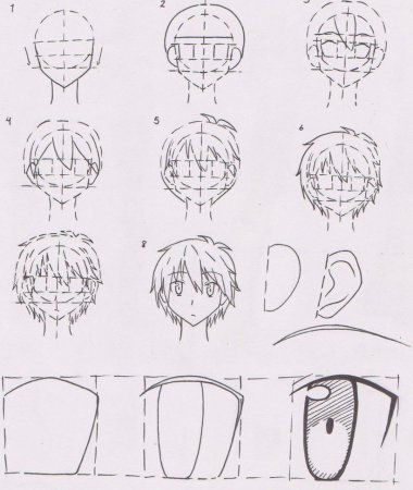 Тело для рисования аниме