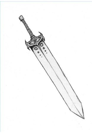 Аниме меч рисунки (51 фото)