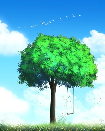 Аниме дерево