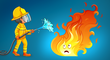 Потуши огонь
