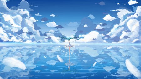 Голубое море аниме