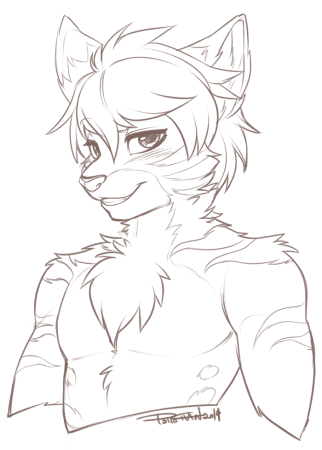 Картинки фурри для срисовки