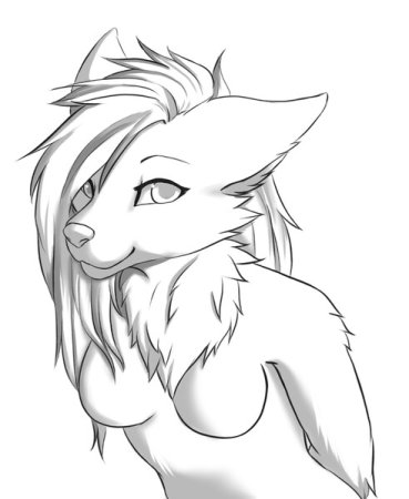 Фурри рисунки карандашом