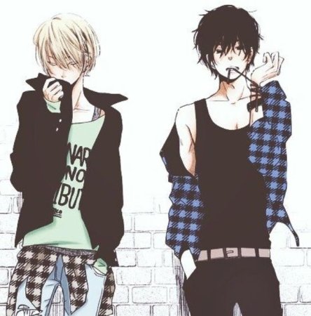 Два мальчика аниме