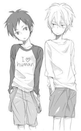 Два мальчика аниме