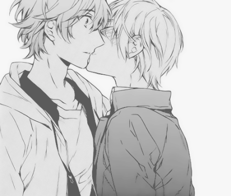 Манга про двух парней
