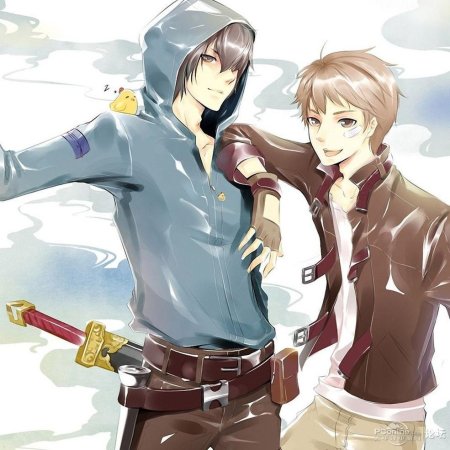 Аниме 2 парня