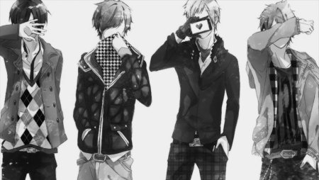 Четверо парней арт