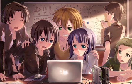 Аниме друзья