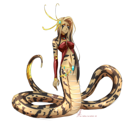 Ехидна полуженщина полузмея