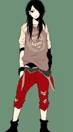 Аниме девочка в кепке