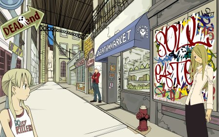 Витрина аниме магазина