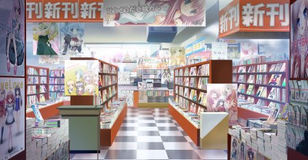 Аниме продуктовый магазин