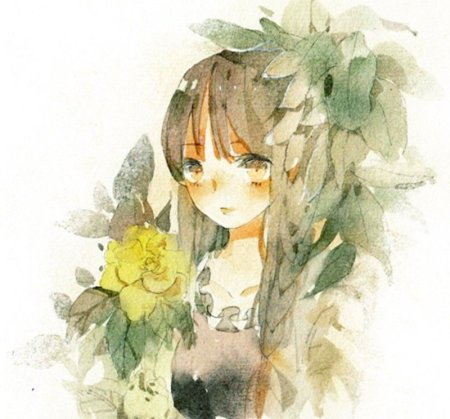 Девушка и мыльные пузыри арт