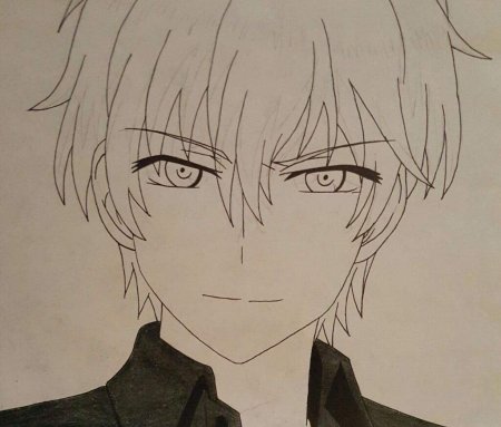 Аниме Шарлотта для срисовки