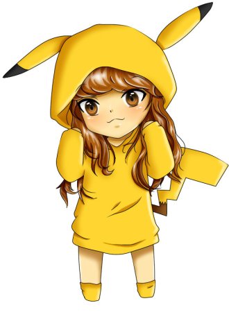 Аниме Чиби Пикачу