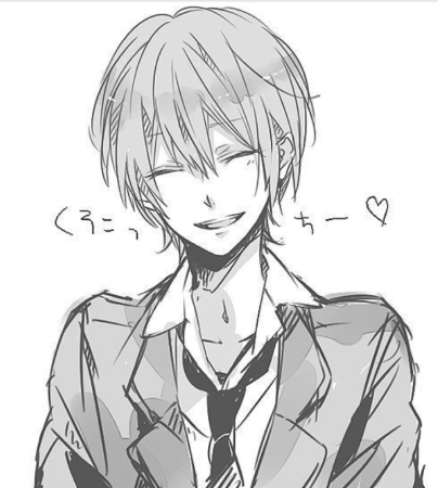 Anime kun ухмылка