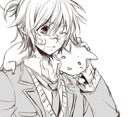 Раскраски аниме мальчики милые