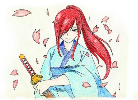 Хвост феи Эльза для срисовки