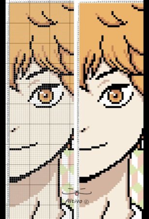 Аниме по клеточкам