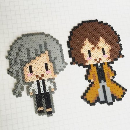 Аниме из пикселей