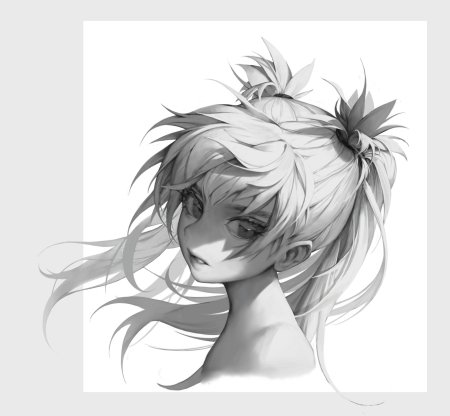 Растрёпанные волосы аниме