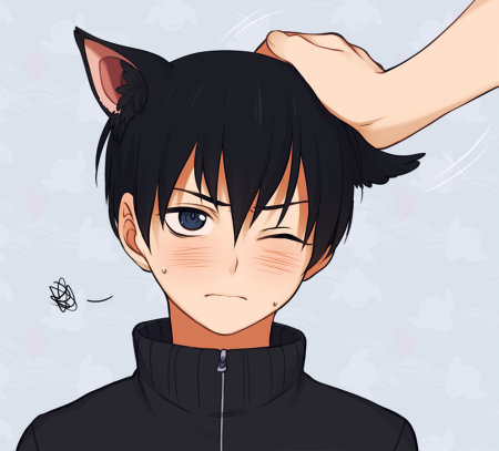 Аниме волейбол Кагеяма