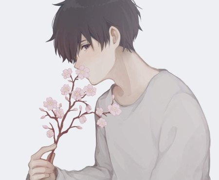 Аниме парень милый