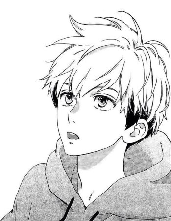 Рисунки из манги для срисовки